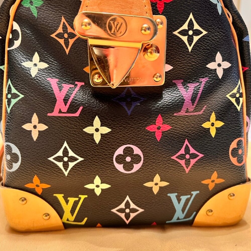 Authentic Louis Vuitton Multi Color Speedy 30 - Picture 10 of 15